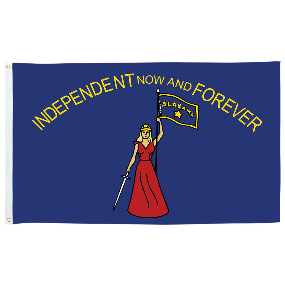Alabama Civil War Secession Flag Main Image