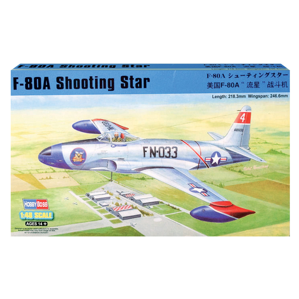 F-80A Shooting Star 1/48 Kit Main Image