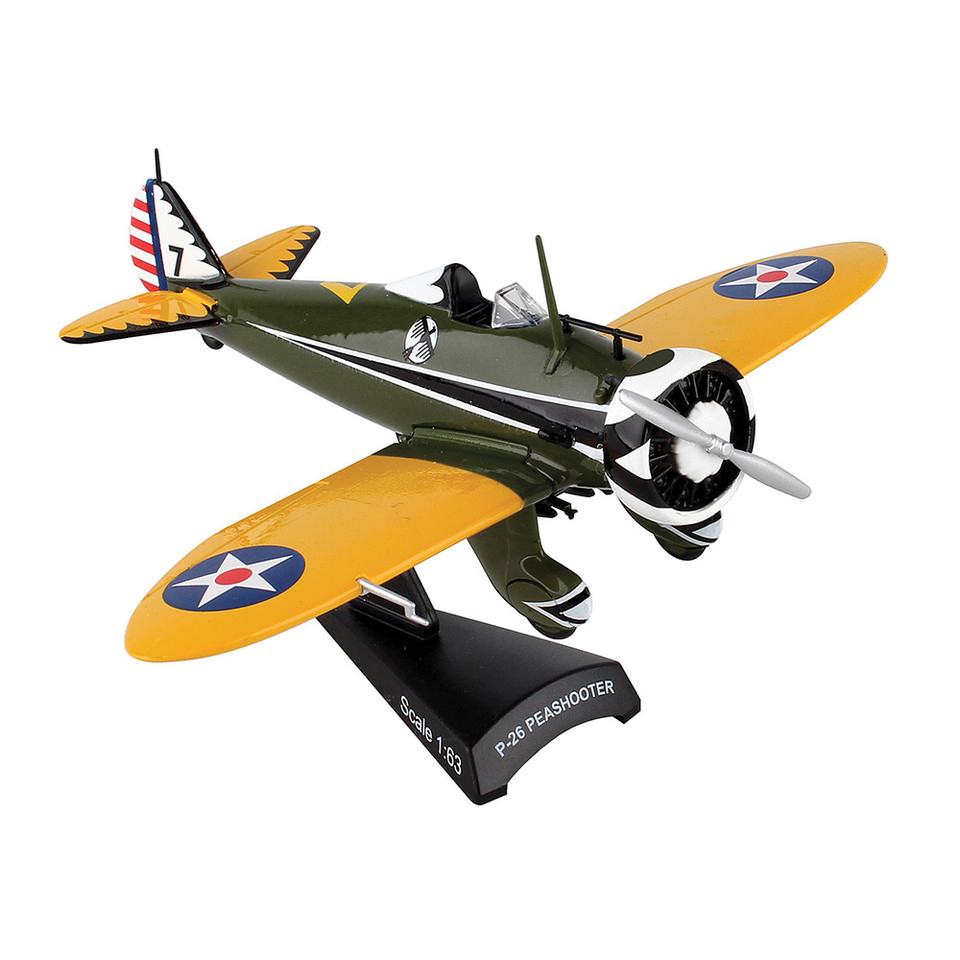 P-26 Peashooter 1/63 Die Cast Model Main Image
