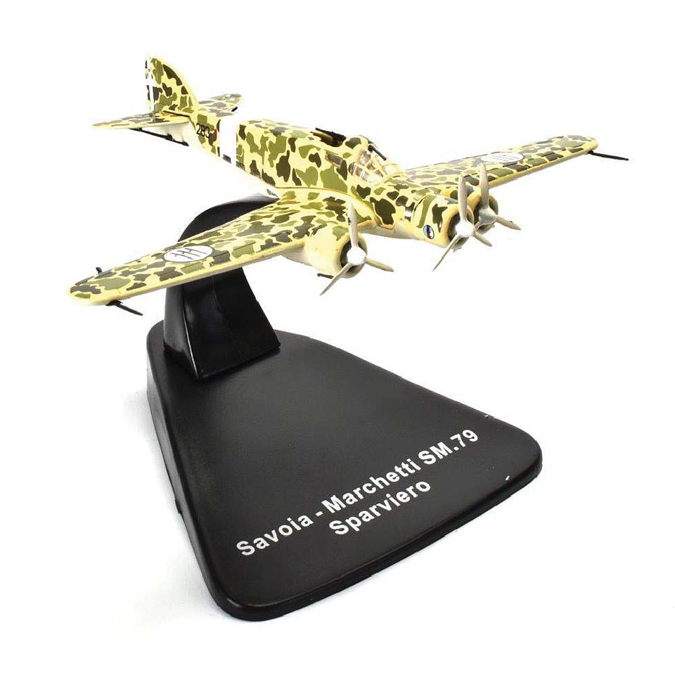 Savoia-Marchetti SM.79 Sparviero 1/144 Die Cast Model Main Image