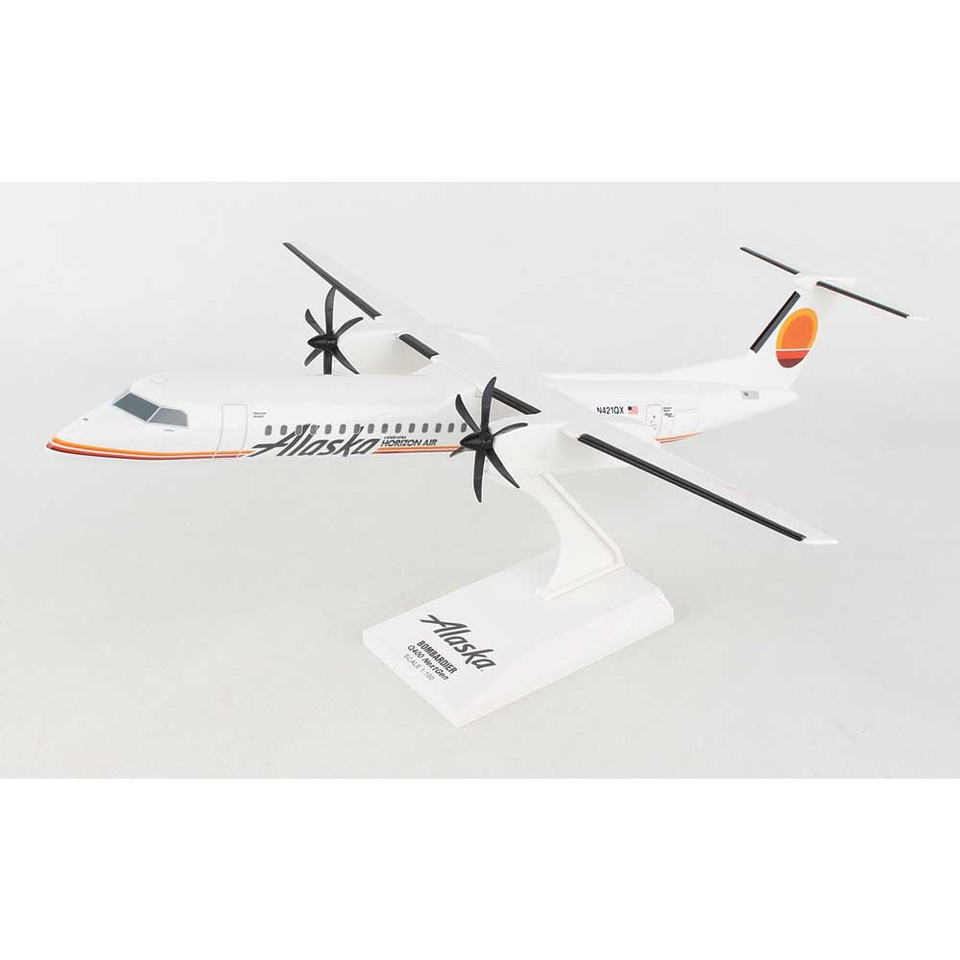 Bombardier Q400 1/100 Model  Alaska Airlines Main Image