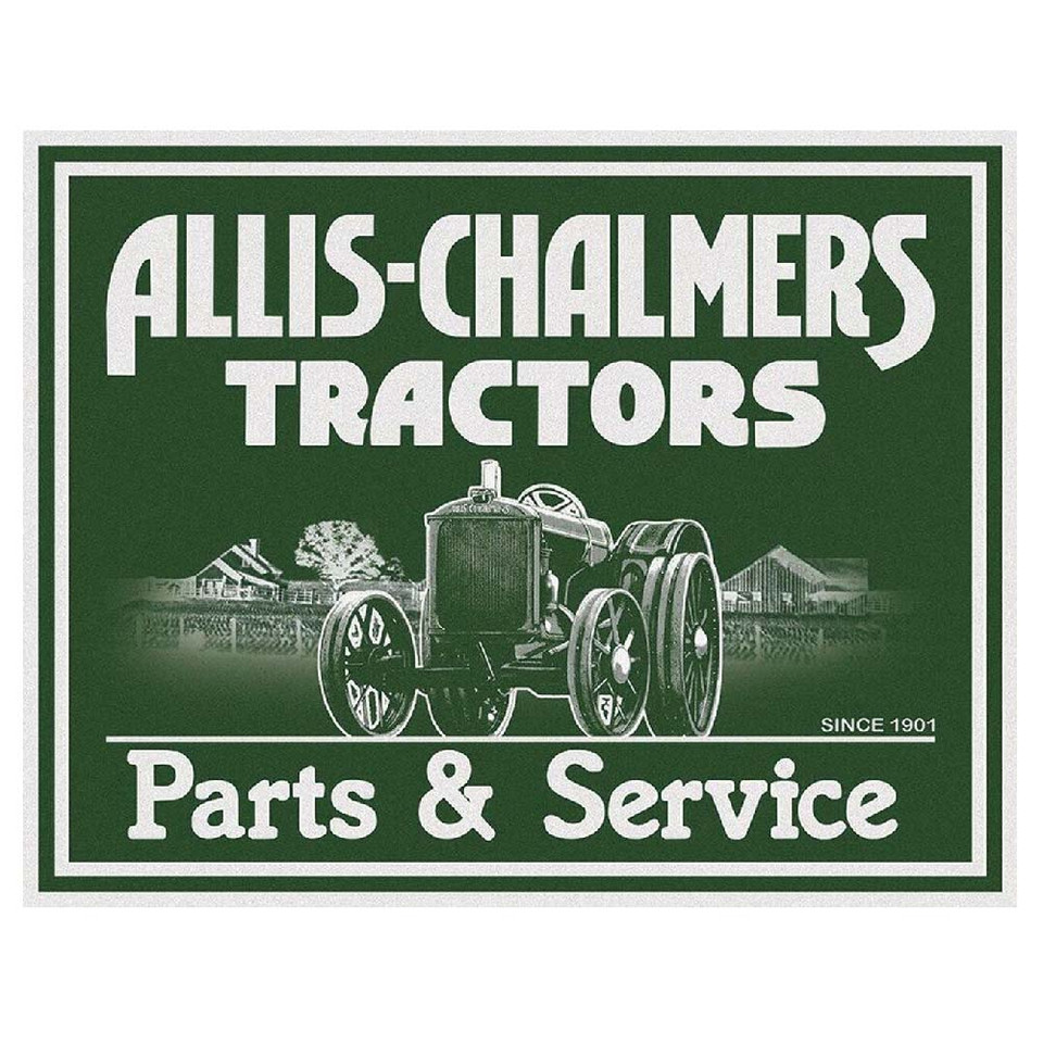 Allis Chalmers Parts & Service Metal Sign Main Image