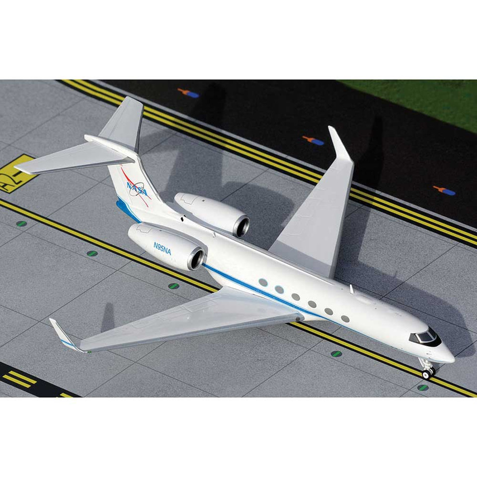 Gulfstream G-V 1/200 Die Cast Model - NASA Main Image