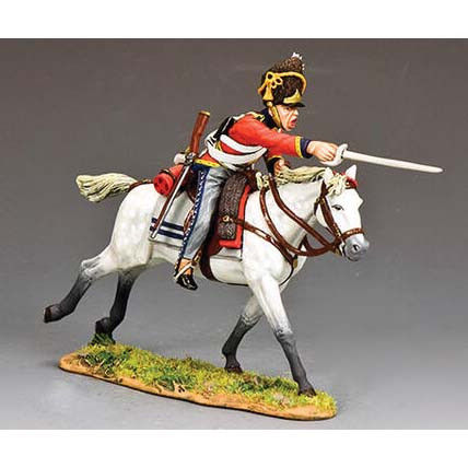 Scots Grey Charging w/Sword to the Front 1/30 Figure Main Image