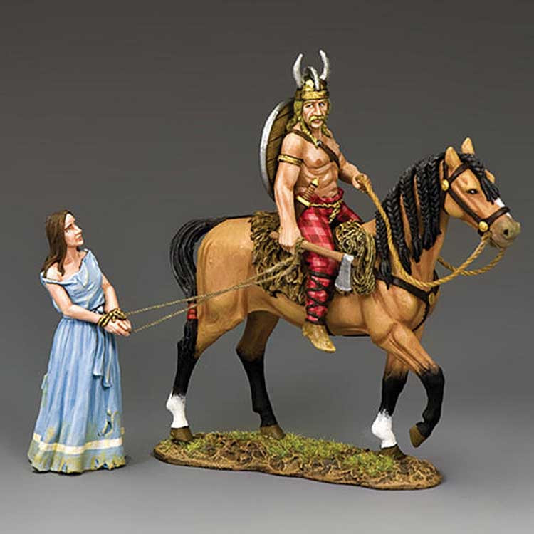 Gallic Chieftan and Roman Captive 1/30 Figure Set Main Image