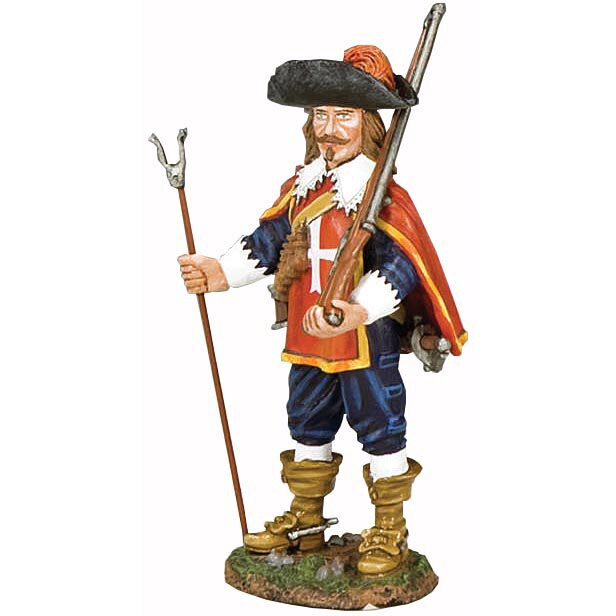 The Cardinal's Guard with Shouldered Musket 1/30 Figure Main Image