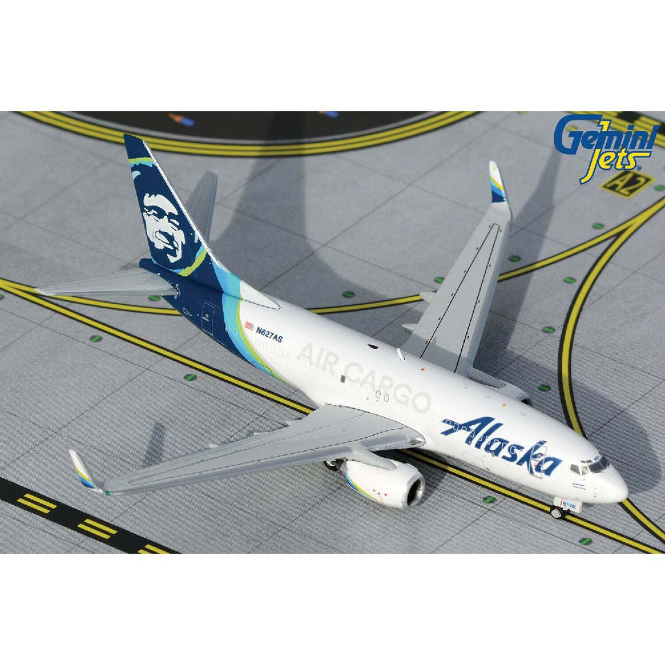 Boeing B737-700(BDSF) 1/400 Die Cast Model - Alaska Airlines Main Image
