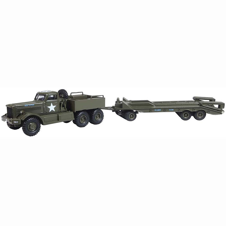 T980 Tank Transporter 1/76 Die Cast Model Main Image
