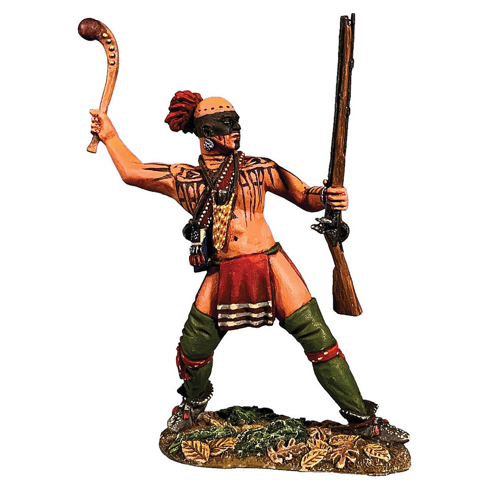 Native Warrior with War Club 1/30 Figure Main Image