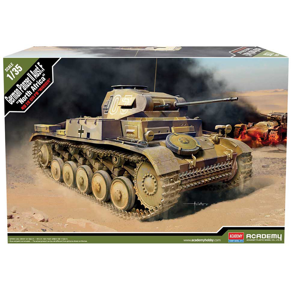 Panzer II Ausf. F 1/35 Kit Main Image