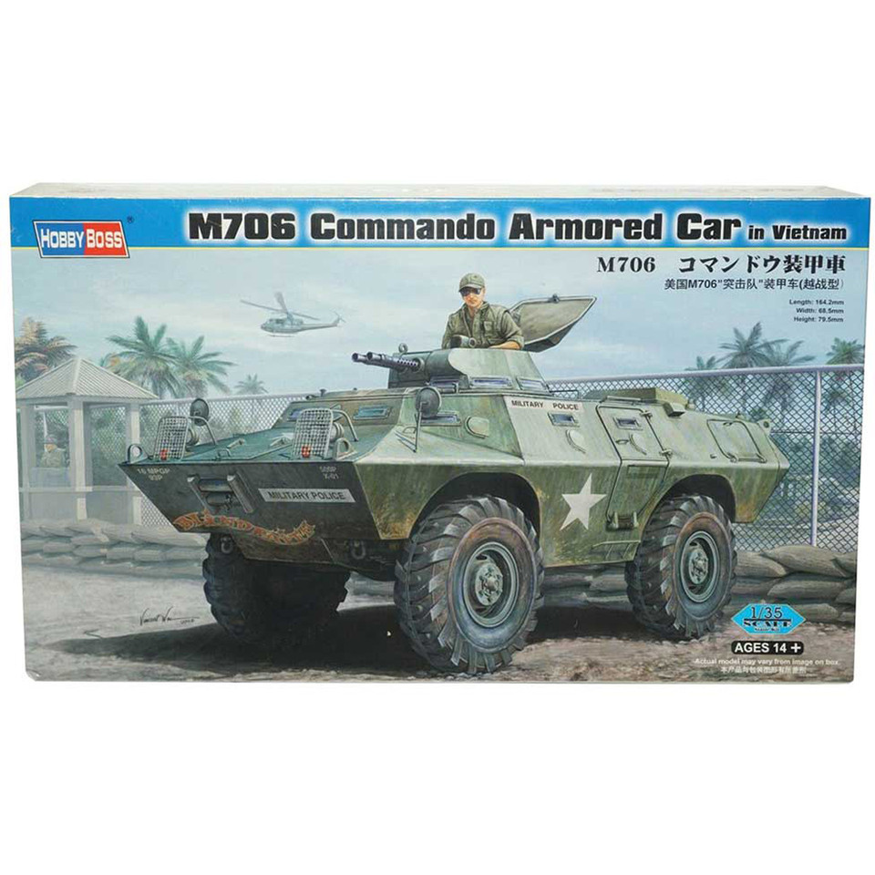 M706 Commando Armored Car 1/35 Kit Main Image