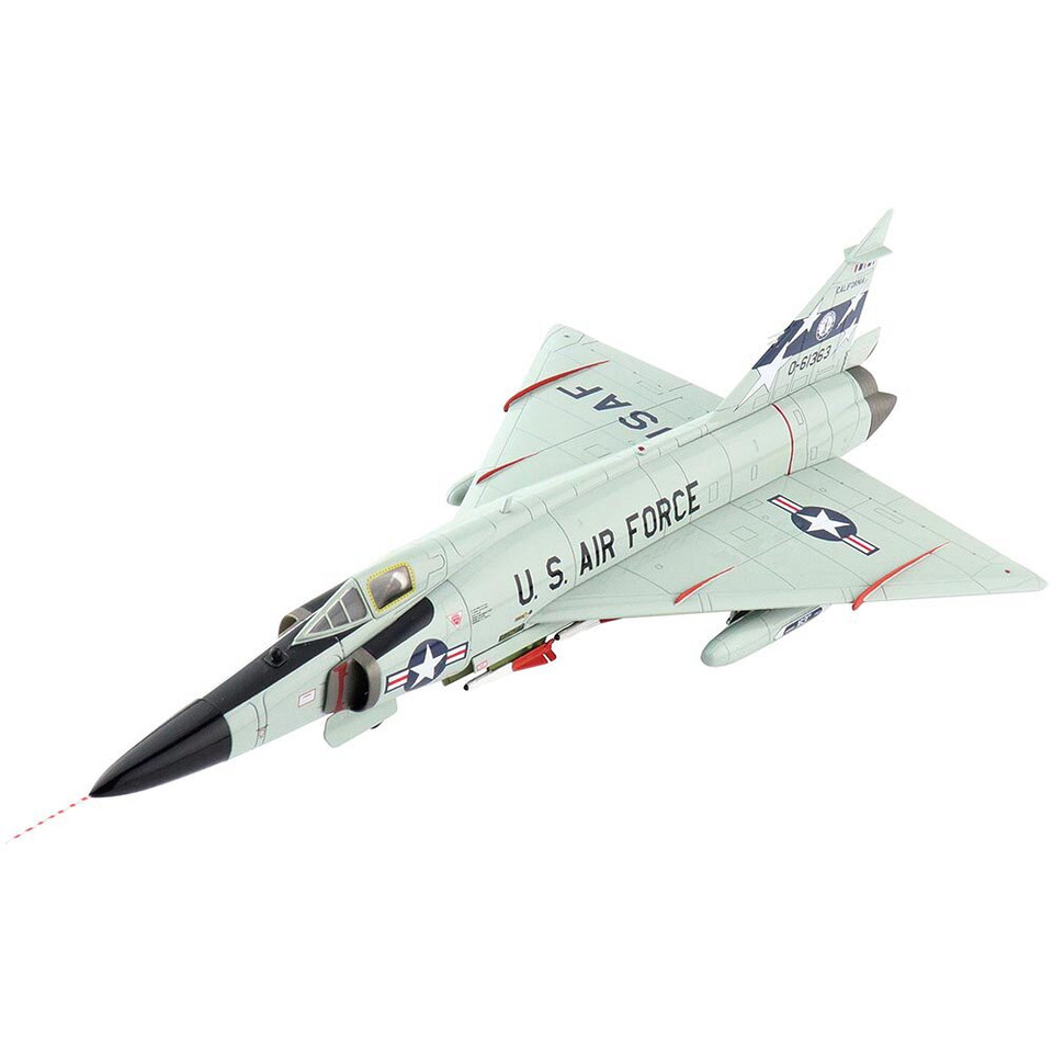 F-102A Delta Dagger 1/72 Die Cast Model 196 FIS, 163 FIG, California Air National Guard, early 1970s Main Image
