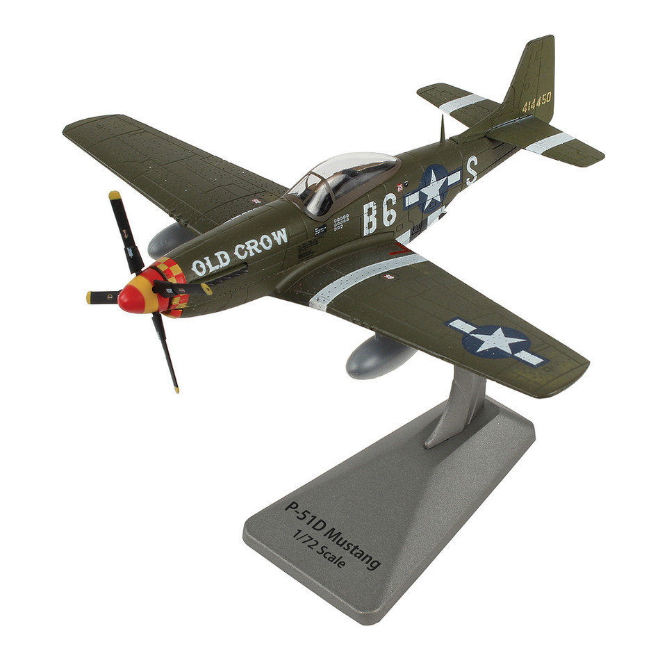 P-51D Mustang 1/72 Die Cast Model - Bud Anderson Main Image