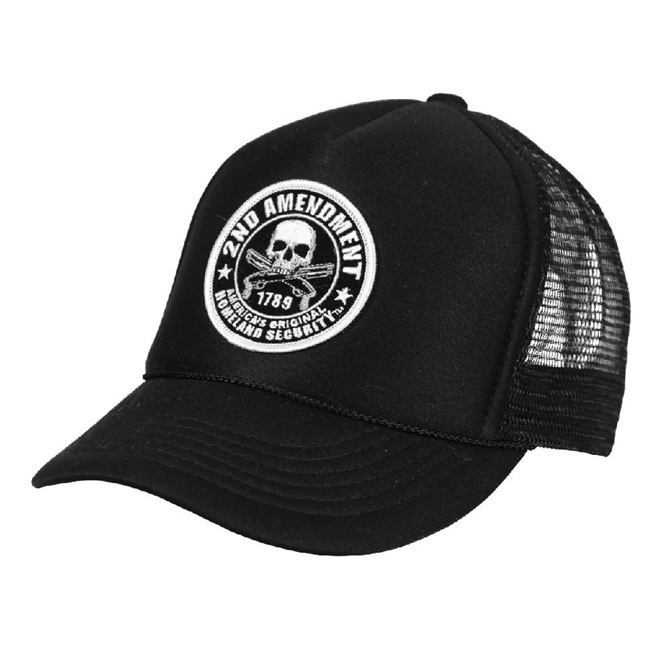 2nd Ammendment Homeland Security Truckers Cap Main Image