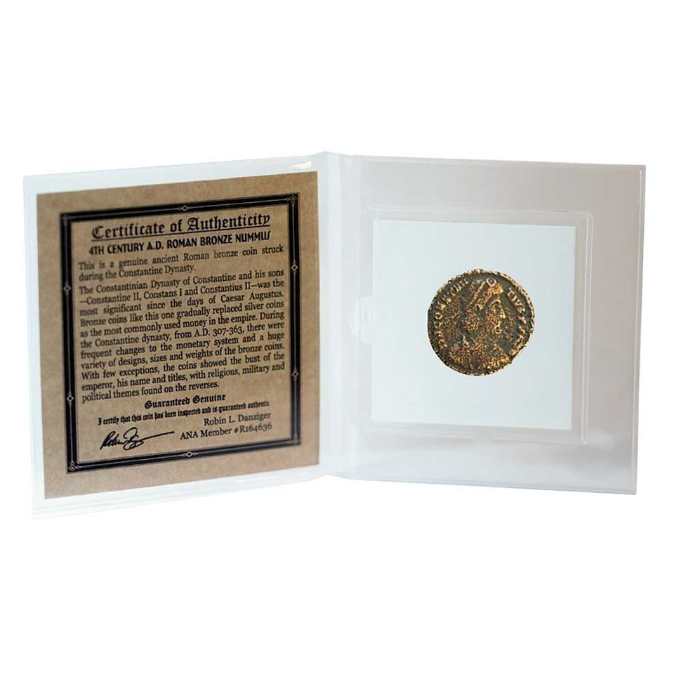Bronze Coin of the Constantine Dynasty Main Image