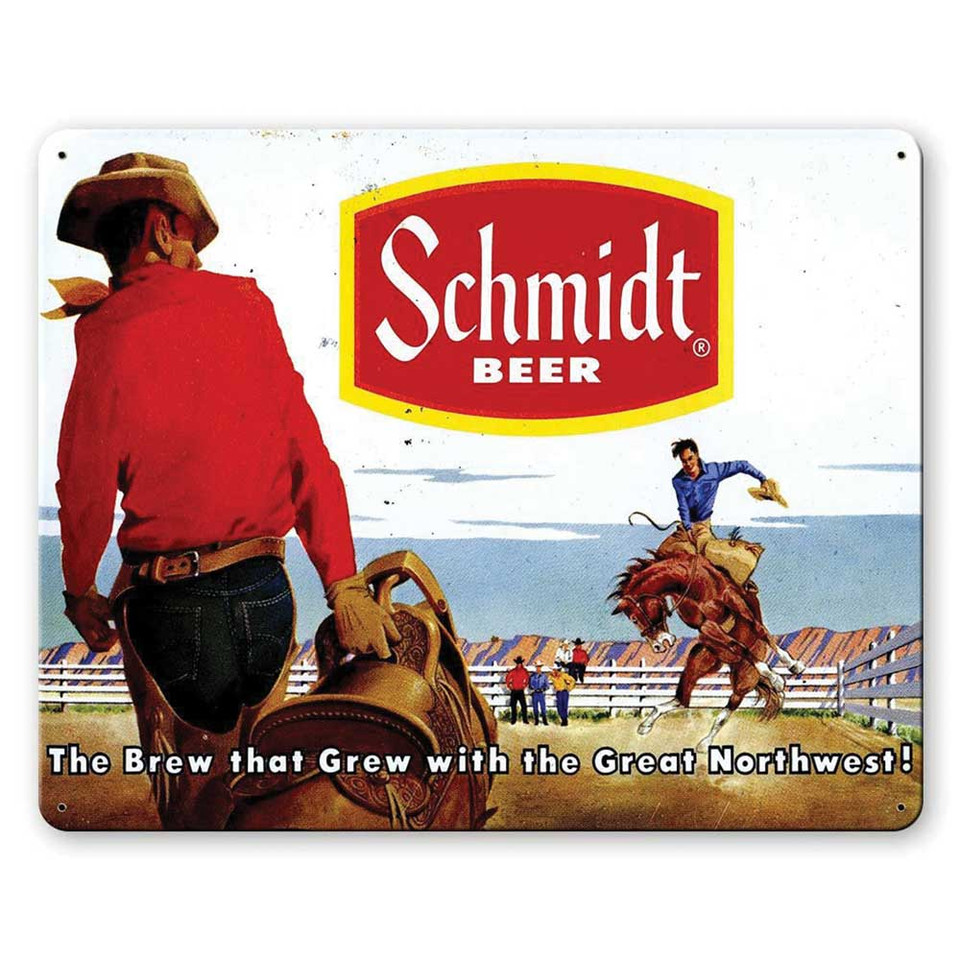 Schmidt Rodeo 15 x 12 Metal Sign Main Image