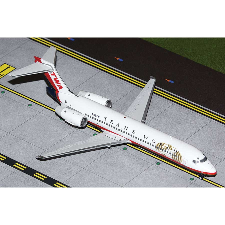 Boeing B717-200 1/200 Die Cast Model - TWA Main Image