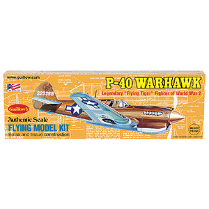 P-40 Warhawk Balsa Kit Main Image