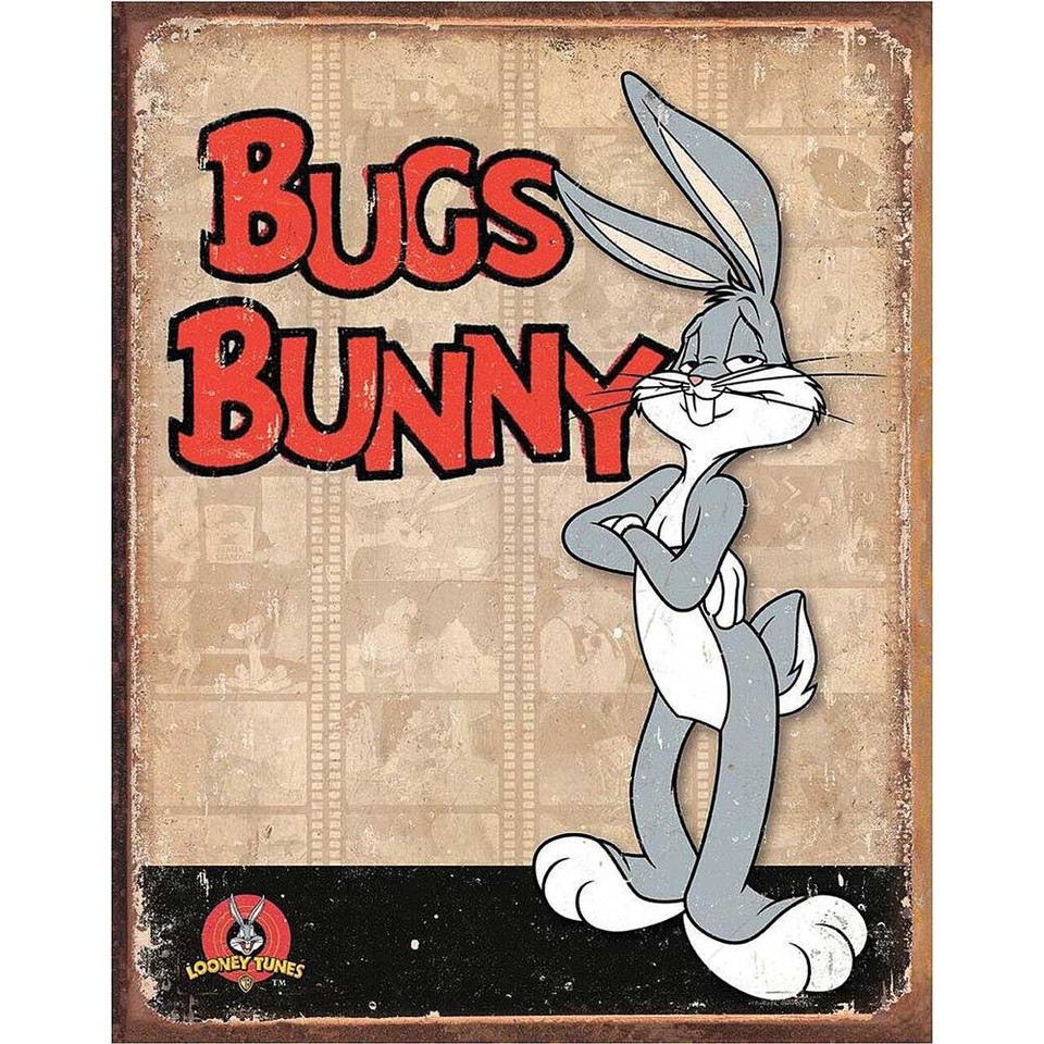 Bugs Bunny Metal Sign Main Image