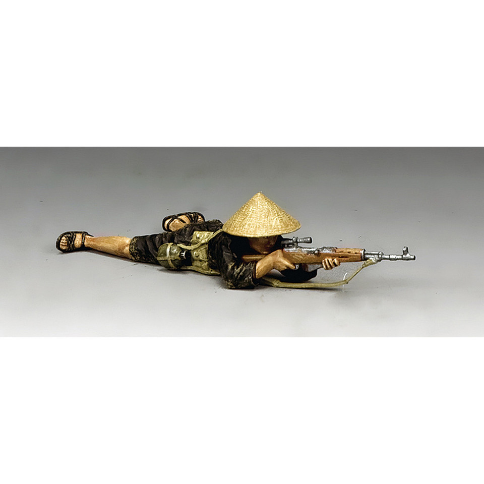 Viet Cong Lying Sniper 1/30 Figure Main Image