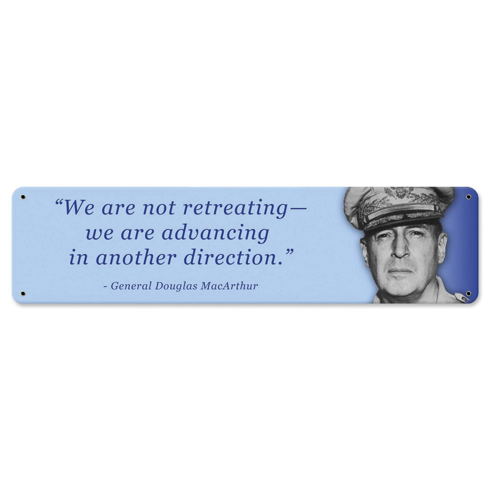 Advancing in Another Direction Metal Sign Main Image