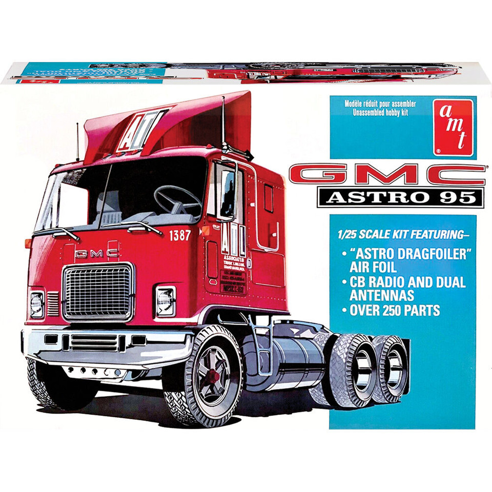 GMC Astro 95 Semi Tractor 1/25 Kit Main Image