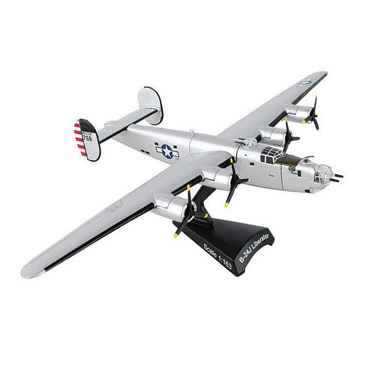 B-24J Liberator 1/163 Die Cast Model - Million Dollar Baby Main Image