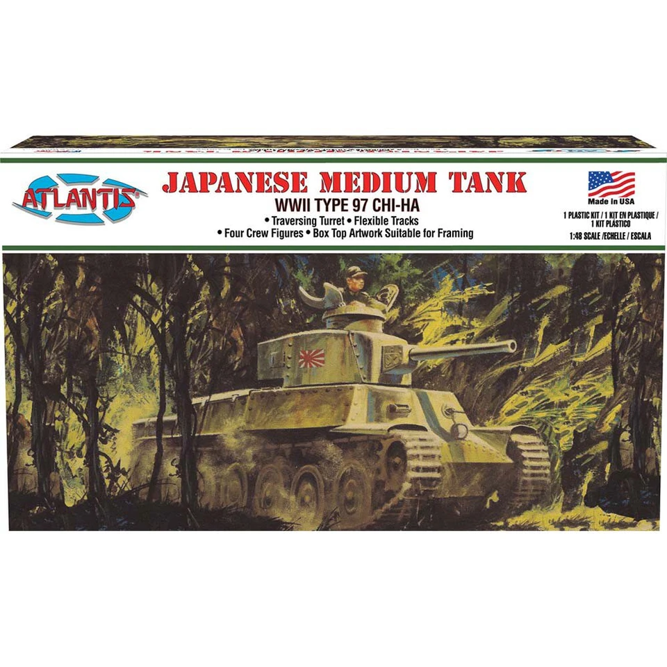 Chi-Ha Type 97 Medium Tank 1:48 Kit Main Image