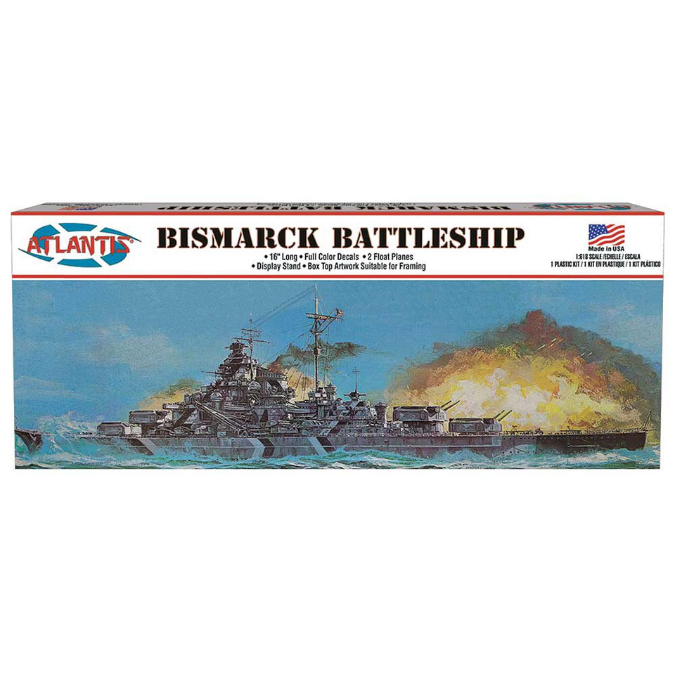 BISMARCK BATTLESHIP 1/618 KIT Main Image