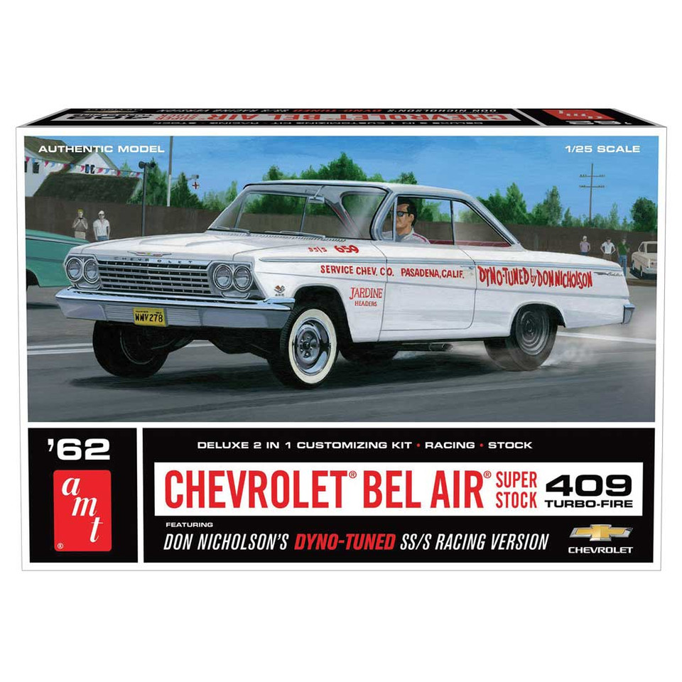 1962 CHEVY BEL AIR SUPER STOCK 1:25 KIT Main Image
