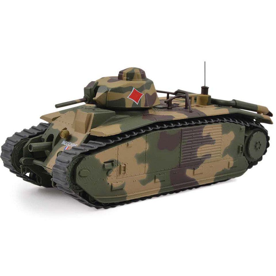 French Char B-1 1/43 Die Cast Model Indochine, 3e Compagnie, 15e Batallion, France, 1940 Main Image