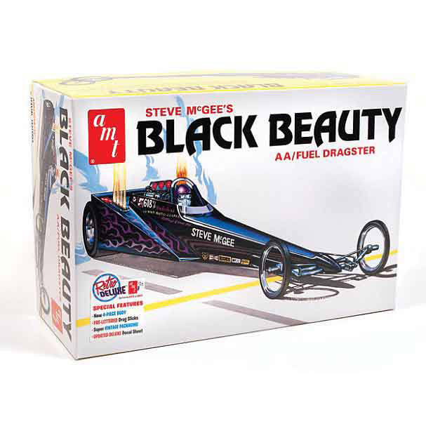 Steve McGee Black Beauty Wedge Dragster 1/25 Kit Main Image