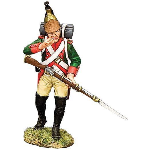 Foot Dragoon Biting A Cartridge 1/30 Figure Main Image