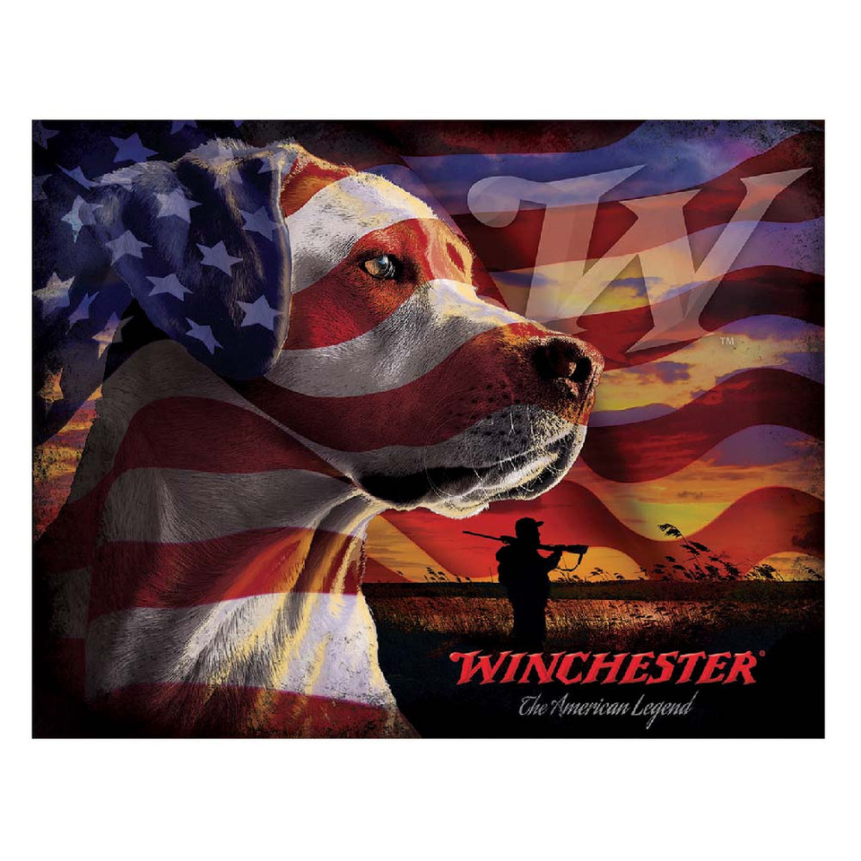 Winchester Dog Metal Sign Main Image