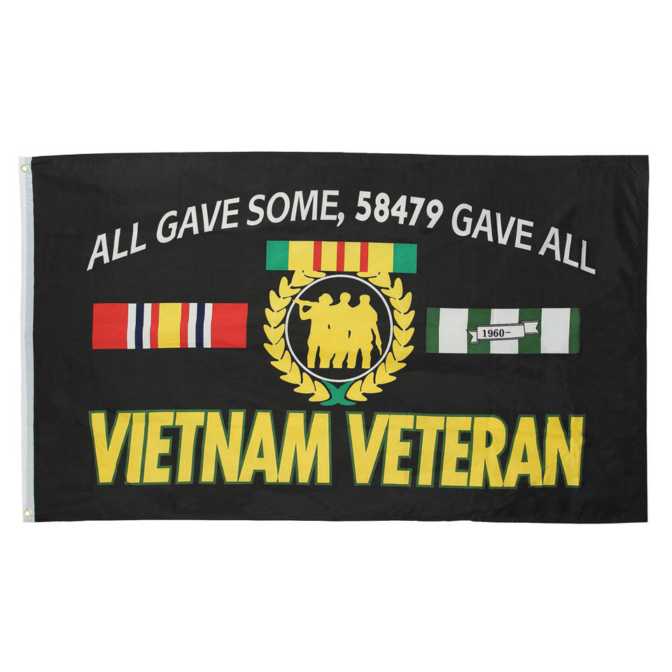 Vietnam Veteran "All Gave Some" Flag Main Image