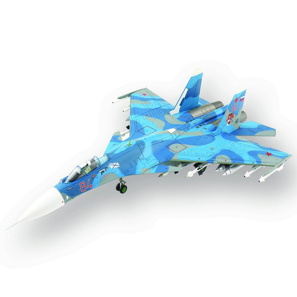 Su-33 Flanker D 1/72 Die Cast Model - HA6407 2nd Av. Sqd., 279th Shipborne Fighter Aviation Reg., Russian Main Image