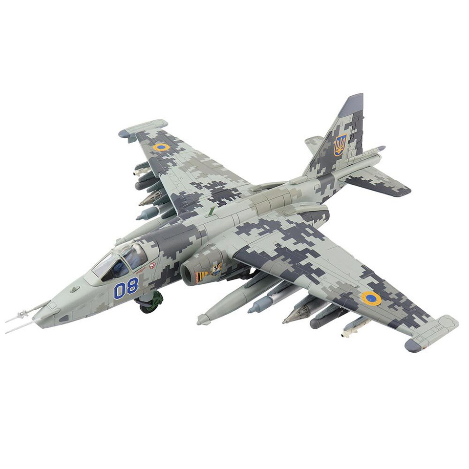 Su-25M1 Frogfoot 1/72 Die Cast Model - HA6108 Ukrainian Air Force Main Image