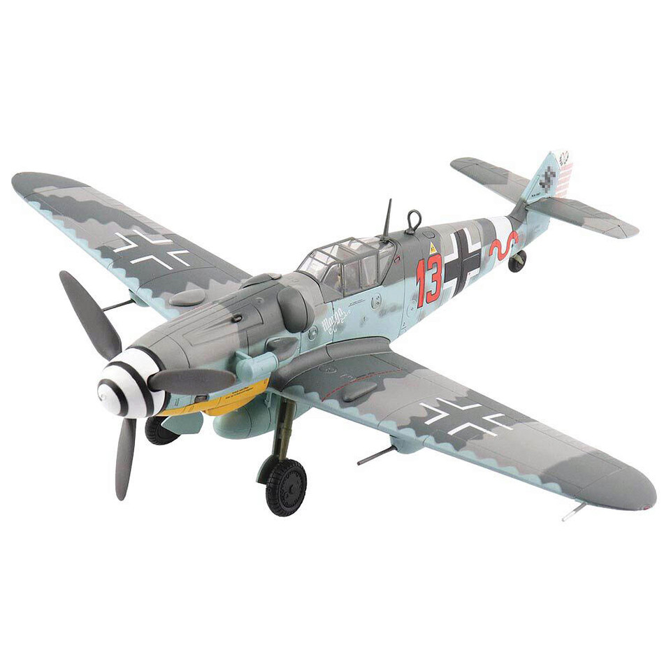 BF 109G-6 1/48 Die Cast Model - HA8756 11./JG 27, Greece, Nov 1943 Main Image