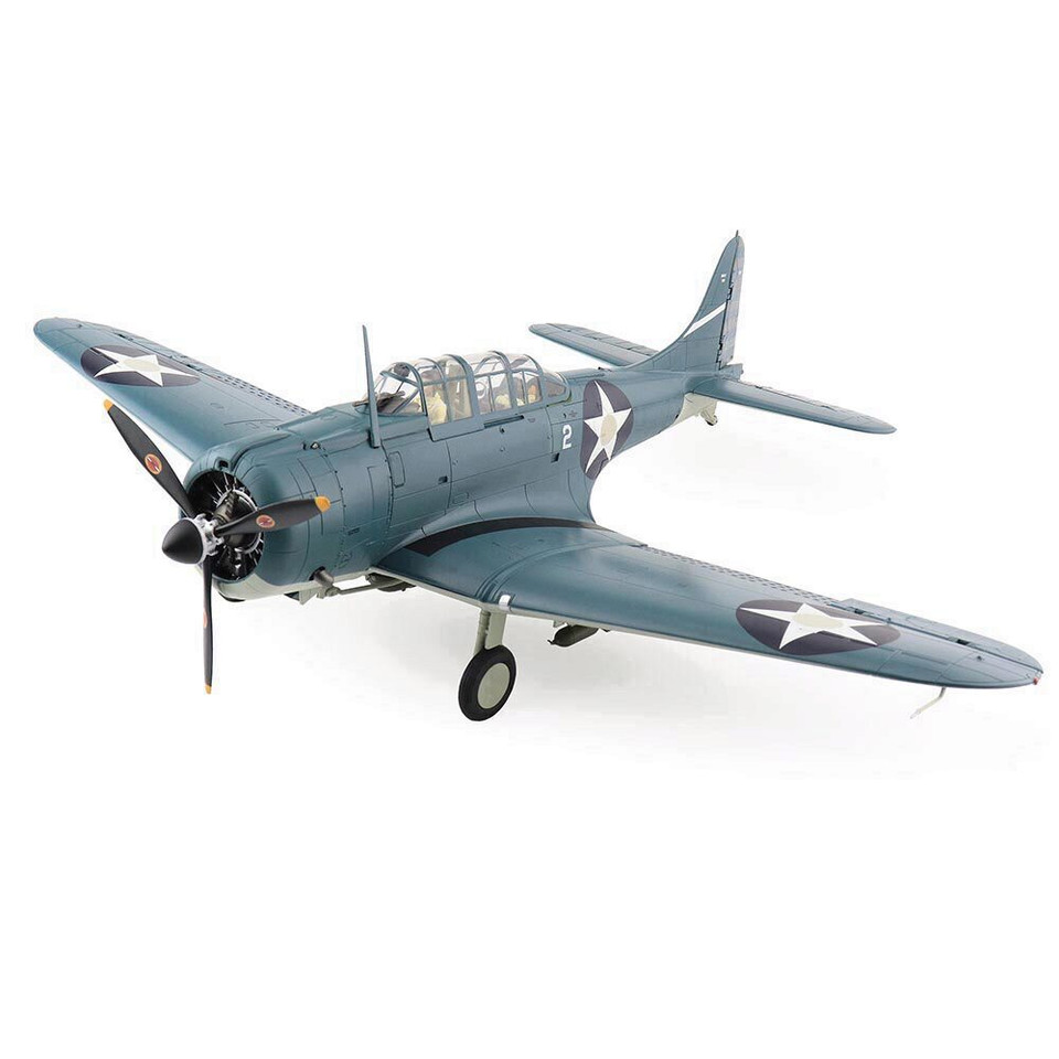 SBD-2 Dauntless 1/32 Die Cast Model - HA0212 Richard Fleming and Eugene Card, VMSB-241, 1942, Battle of Midway Main Image