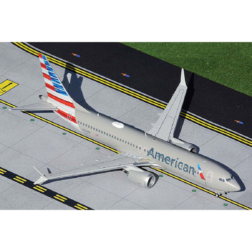 B737 MAX 8 1/200 Die Cast Model - American Airlines Main Image