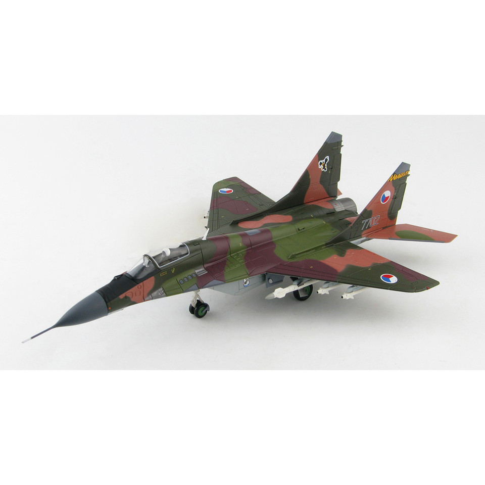 MIG-29A Fulcrum 1/72 Die Cast Model 1st Fighter Air Regiment, Czech AF, Zatec Air Base, 1993 Main Image