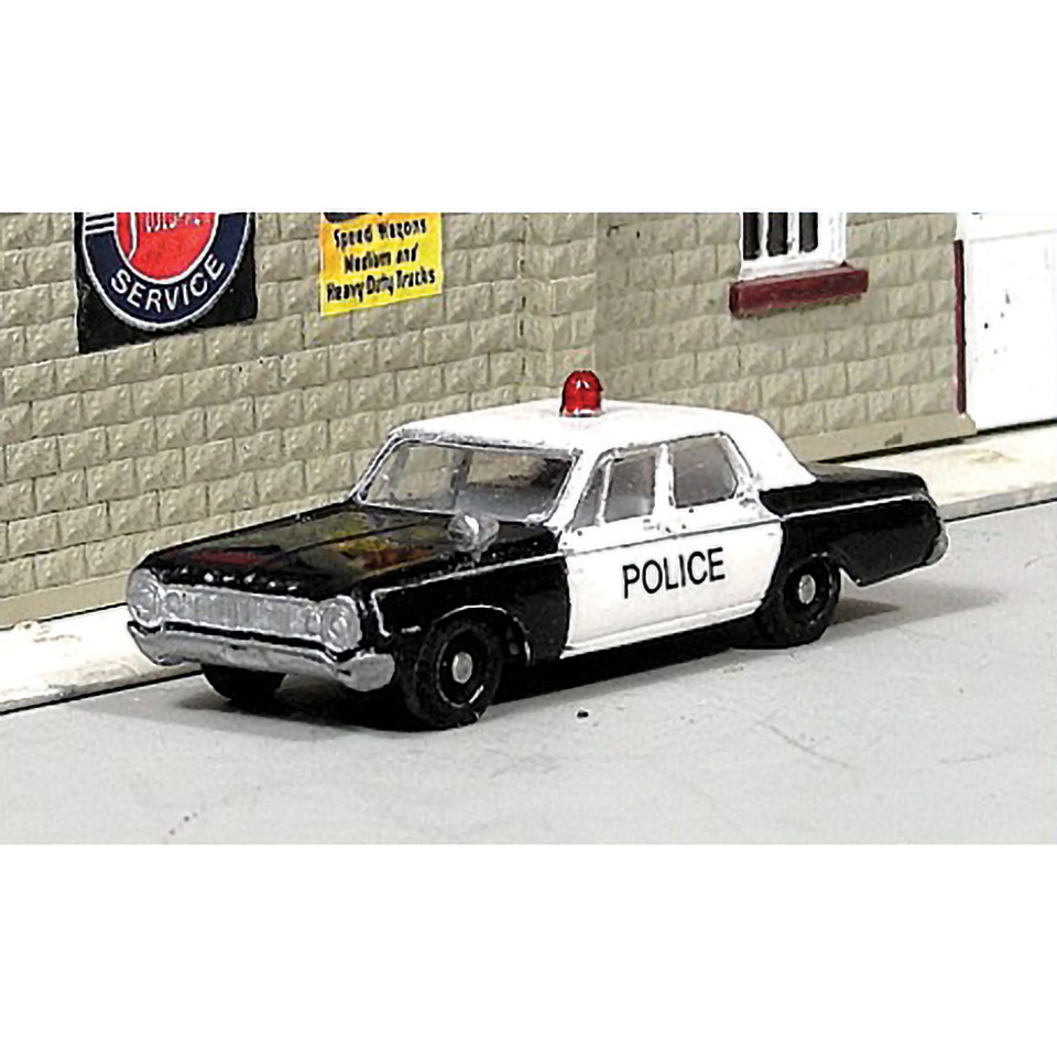 1964 Dodge 330 Police Car 1/87 Kit Main Image