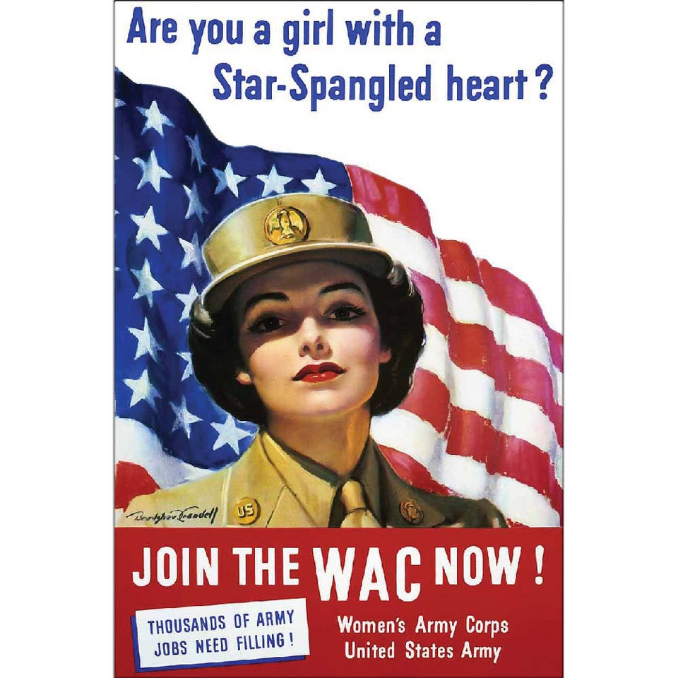 Join The WAC Now Metal Sign Main Image