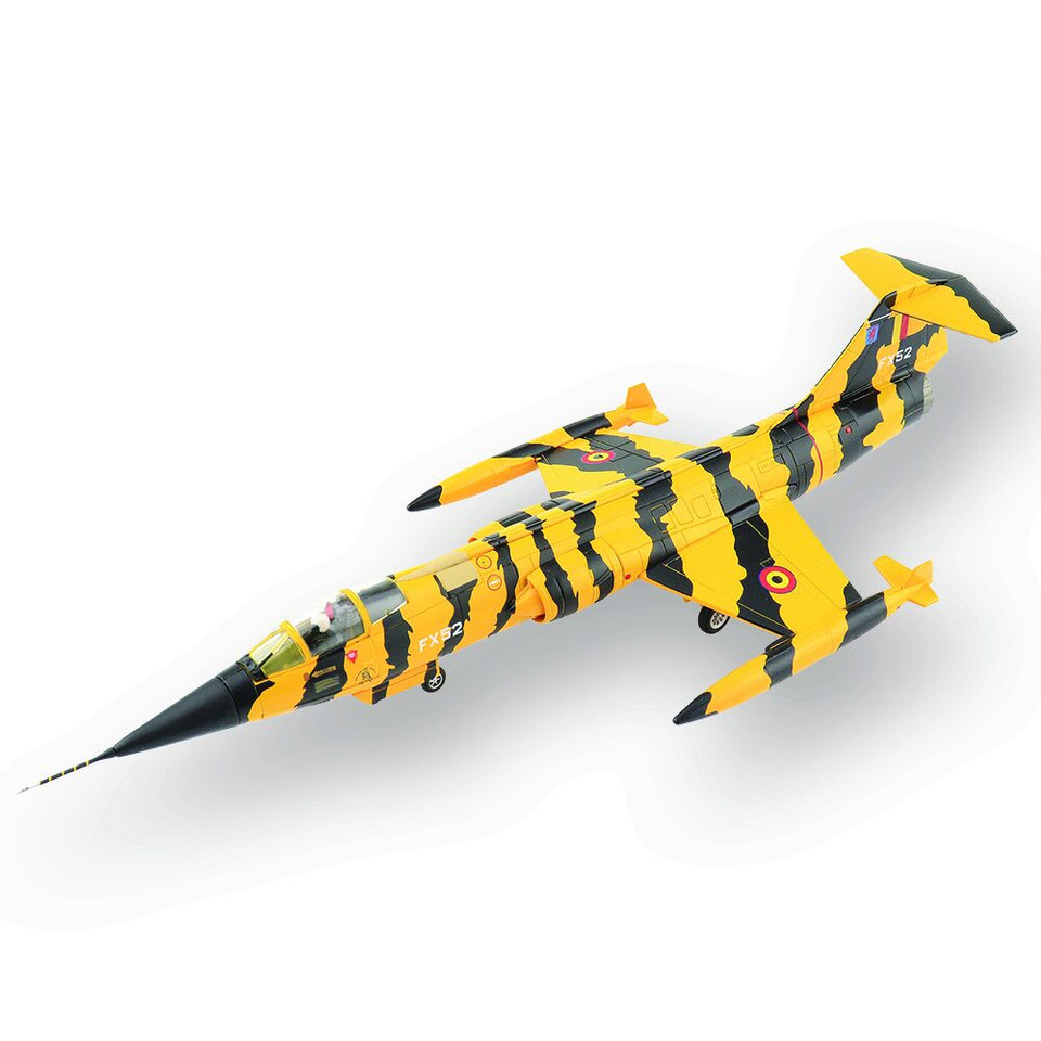 F-104G Starfighter 1/72 Die Cast Model - HA1068 10th Wing, 31st Squadron, Belgian Air Force Main Image