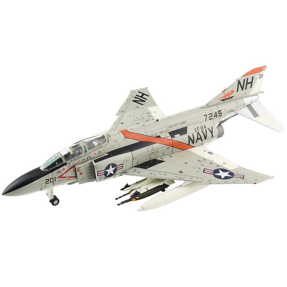 F-4J Phantom II 1/72 Die Cast Model "Mig-21 Killer" VF-114 Aardvarks, USS Kitty Hawk, 1972 Main Image