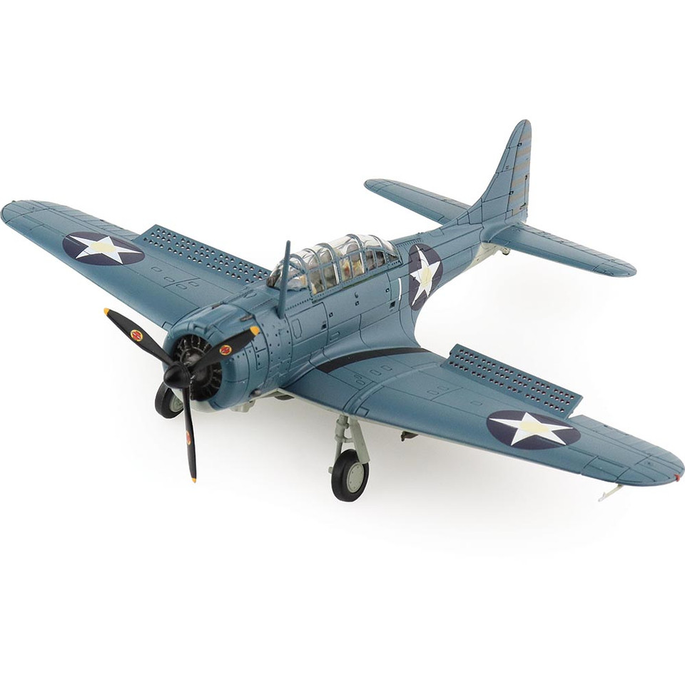 SBD-2 Dauntless 1/72 Die Cast Model - HA0175 Major Lofton Henderson, VMSB-241, 4 June 1942 Main Image