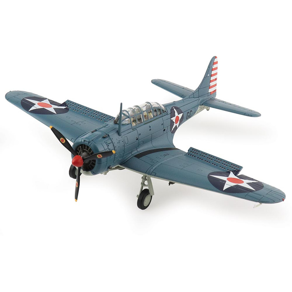 SBD-2 Dauntless 1/72 Die Cast Model - HA0176 CDR Howard Young, Commander Enterprise Air Group, 1942 Main Image
