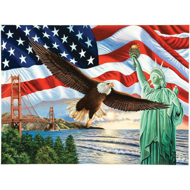 From Sea to Shining Sea 1000 Piece Puzzle Main Image