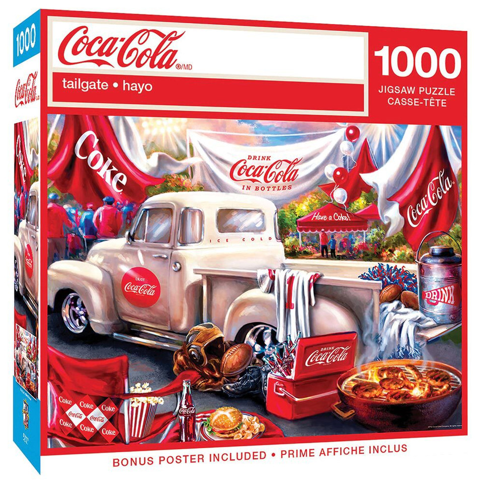 Coca-Cola - Tailgate 1,000pc Puzzle Main Image
