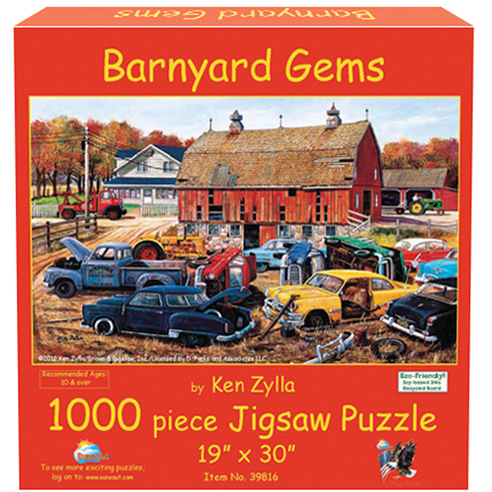 Barnyard Gems Jigsaw Puzzle Main Image